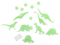 WORLD OF DINOSAURS Glow in the dark dino's -deco-3