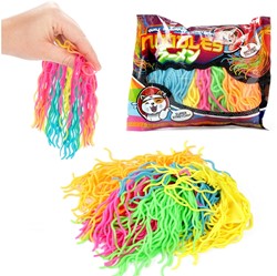 FUN Noodles -Curly Colorful- super rekbaar 5St +