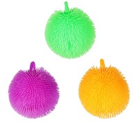 PUFFERZ Kneedbare pufferbal foam 8cm 90gr 6 assorti(12 in display)-3