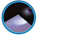 Spionageset spiegelbril + geheimschrift pen + UV lamp 2x18x13cm.-3