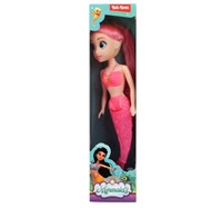 MERMAIDS Zeemeerminpop 18cm -staart buigbaar 6 assortie-3