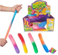 FUN Kneedcactus -Rainbow- 24cm rekbaar 4 assorti