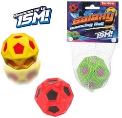 FUN Super Stuiterbal Galaxy 15 meter 6cm 3 assorti