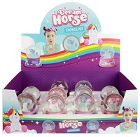 DREAM HORSE Snow globe -Unicorn- 2 assorted in display-2