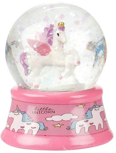 DREAM HORSE Snow globe -Unicorn- 2 assorted in display-3