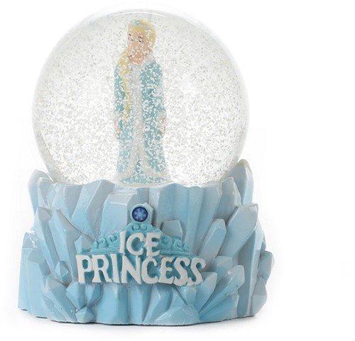 ICE PRINCESS Sneeuwbol 'IJsprinses' 9cm