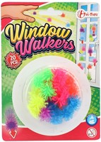 Raamkruipers -Mini Pufferbal- 2cm 20 stuks 12x16,5cm -3