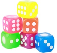 Dados con luz 6 surtidos 3,5x3,5cm-3