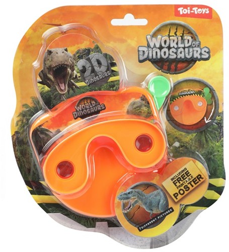 WORLD OF DINOSAURS Diakijker (viewer) -Dino- 17x19,5cm-2