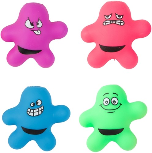 FUN Anti stressfiguur -Mr. Stretch- 6cm 4 assorti-3