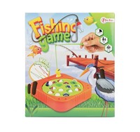 Juego de pesca electrónico de 16cm con 3 cañas de pescar de 3,5x18,5x21,5cm.-2