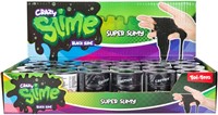 CRAZY SLIME Slime -Nero- in mini barile di petrolio-2