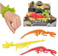 WORLD OF DINOSAURS Armband -StretchyDino- 8 assortie in display
