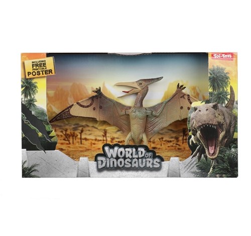 WORLD OF DINOSAURS Dino medium in doos 6 assorti 7x30x17,5cm.-2