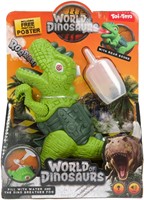 WORLD OF DINOSAURS Dinopistool met spray + licht en geluid 2 assorti-2
