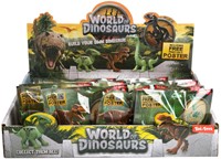 LE MONDE DES DINOSAURES - Dinosaures 3D à assembler (à faire soi-même) - 4 modèles assortis-2