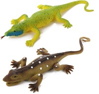 ANIMAL WORLD Levensecht reptiel -super rekbaar 4 assorti 17x29cm-3