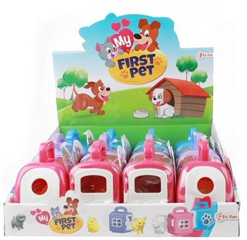 MY FIRST PET Draagkoffer+huisdier met accessoires 9x11cm 3 assorti in display (12)-2