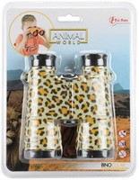 ANIMAL WORLD Verrekijker met dierenhuidprint 4 assorti 6x18x23,5cm.-2