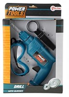 POWER TOOLS Boor + veiligheidsbril (gereedschap) 8x20,5x30,5cm.-2