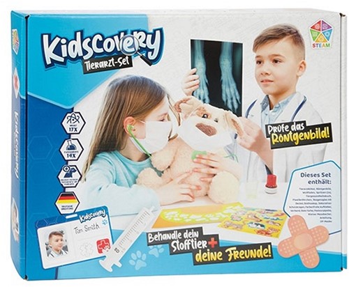 KIDSCOVERY Experiment -Dierenarts- set XL (Duits)-2