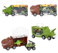 WORLD OF DINOSAURS Dinotruck +dino+auto pull back
