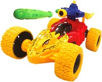 VEHICOOL Raceauto -Shooting Dino- frictie 4 assorti-3