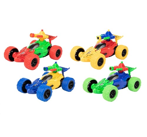 VEHICOOL Raceauto -Shooting Dino- frictie 4 assorti-2