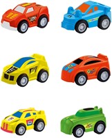 TURBO RACERS Uovo a sorpresa 5 cm Auto Pull Back in Blindbag in esposizione (36)-3