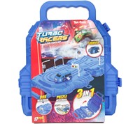 TURBO RACERS Raceset auto+baan +acc in koffer 2 assorti-2