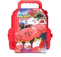 TURBO RACERS Raceset auto+baan +acc in koffer 2 assorti-3