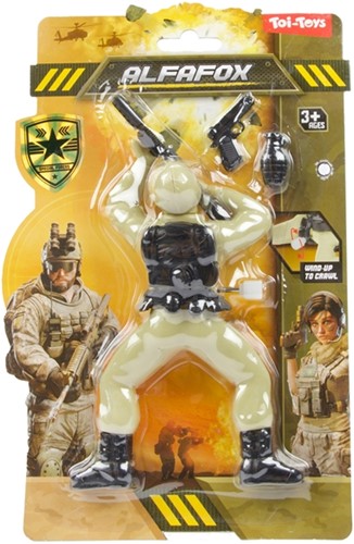 ALFAFOX Aufziehsoldat -Sniper- mit Zubehör 2-fach sortiert-3