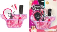 GLAMOUR_SHINE Kappersset in heuptas +haarclips