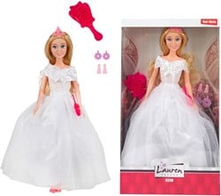 LAUREN Tienerpop -Bruid- met accessoires