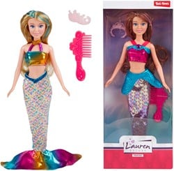 LAUREN Tienerpop -Miss Zeemeermin- met accessoires 2 assorti