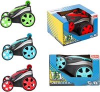 VEHICOOL Elektrische auto -Stunt 360- met licht 3 assorti