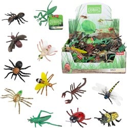 ANIMAL WORLD Insect_spin -Grote Griezel- 12 assorti