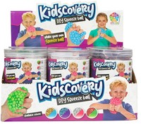 KIDSCOVERY Maak een knijpbal in net (diy) 4 assortie-2