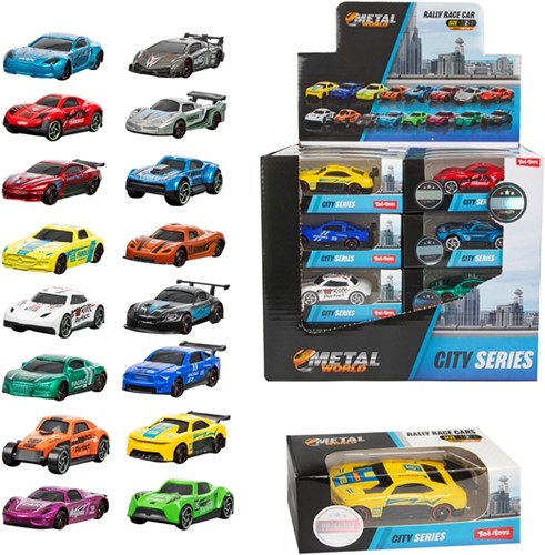 METAL Rally (race) auto -Classic- 16 assorti(32DB)