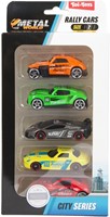 METAL Rally (race) auto -Classic- metaal -5st 3 assorti-3