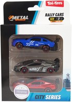 METAL Rally (race) auto -Classic- 3st 6 assorti-3