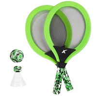 ADRENIX Soft tennis -2x racchetta+palla+navetta 4 assortiti-2