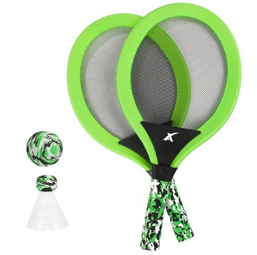 ADRENIX Soft tennis -2x racket+bal+shuttle 4 assorti-2
