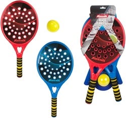 ADRENIX Strandtennis -Deluxe- 2x racket +bal
