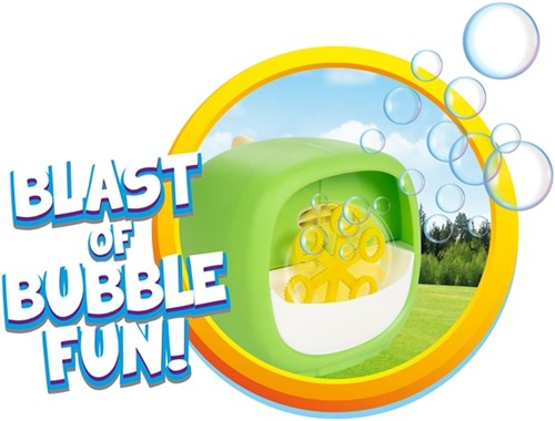 INCREDIBUBBLE Bellenblaasmachine -Cube- 3 assorti-3