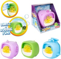 INCREDIBUBBLE Bellenblaasmachine -Cube- 3 assorti