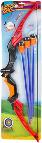 PLAY OUT Set -Long Range- boog met 3x pijl 2 assorti-3