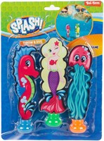 SPLASH Duikvissen -Sweet Sea Figures- 3st  2 assorti