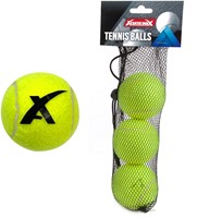 ADRENIX Tennisballen -3st in hersluitbaar net