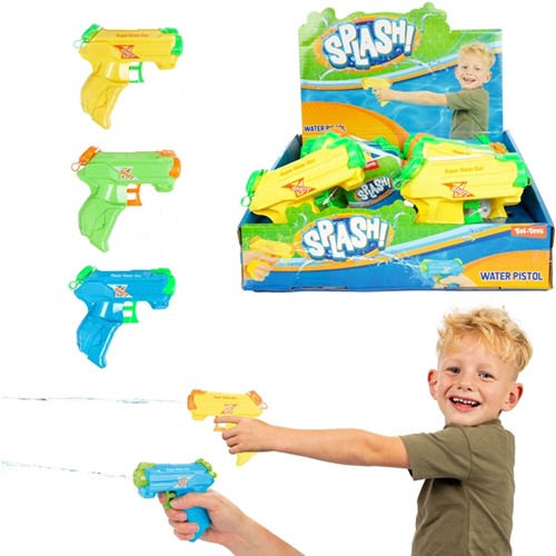 SPLASH Mini waterpistool -Star Shot- 3 assorti(12 in display)
